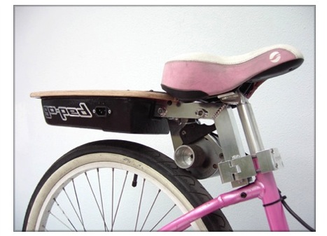diy electric bike friction drive